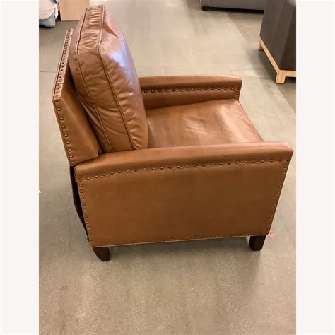 leather chair pottery barn 10