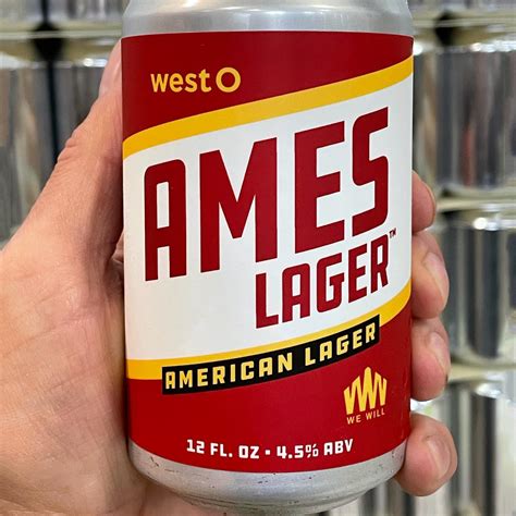 West O Beer | Ames Lager
