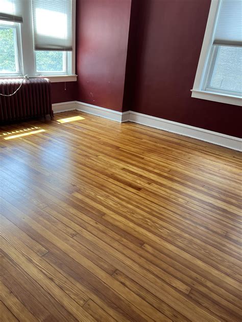 Phoenixville, PA • Residential Refinishing of Heart Pine Floors