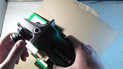 Распаковка УШМ Hitachi G13SS - YouTube