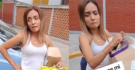 lady paquete mujer se puso agresiva por saber como recibir  paquete