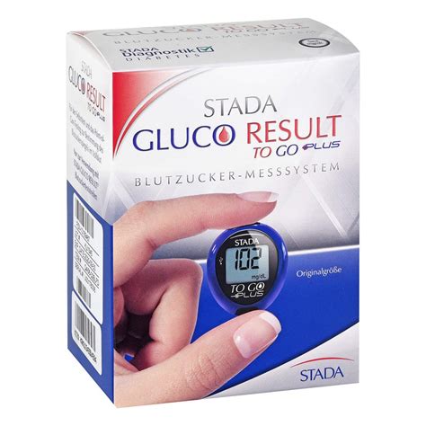 Stada Gluco Result to go plus Blutzuckermes.mg/dl 1 stk