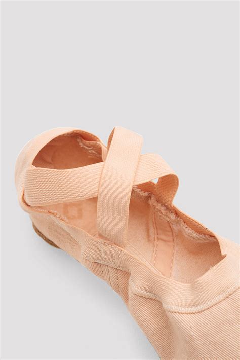 Ladies Synchrony Stretch Canvas Ballet Shoes, Pink | BLOCH UK