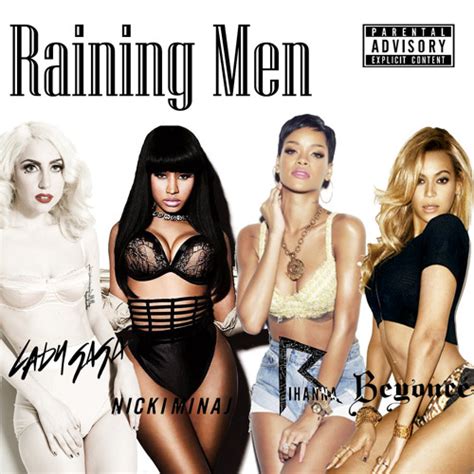 Stream Rihanna - Raining Men (feat. Beyoncé, Lady Gaga & Nicki Minaj ...