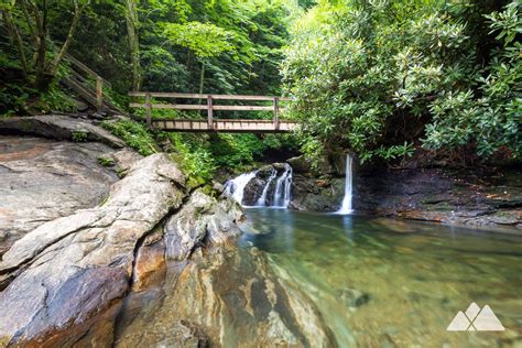 Skinny Dip Falls on the Blue Ridge Parkway - Asheville Trails
