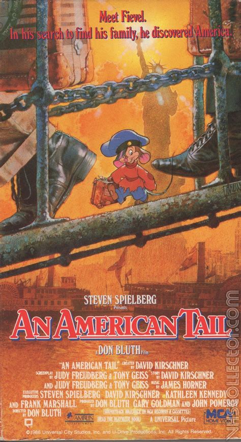 An American Tail Vhs