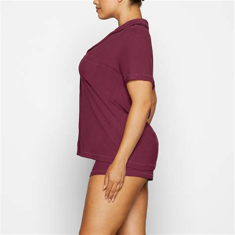 Soft Lounge Short Sleep Set - Wine | SKIMS