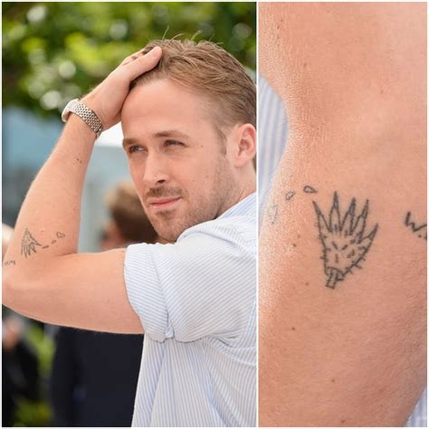 Ryan Gosling Tattoo Monster