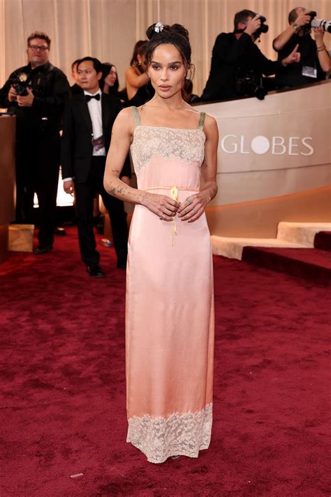 ZOE KRAVITZ at 83rd Annual Golden Globe Awards in Beverly Hills 01/11