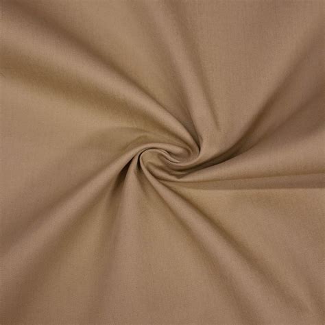 Mesa Sand Beige Cotton Twill - SHOWROOM SAMPLE 34CM X 60CM | Sand beige ...