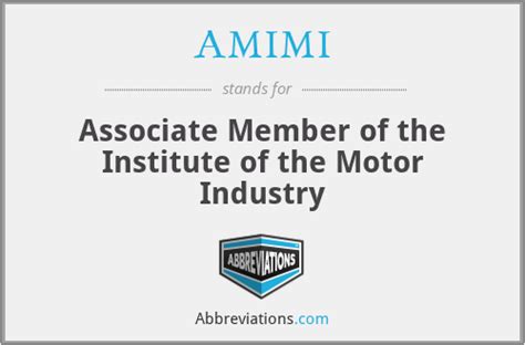 What does AMIMI stand for?