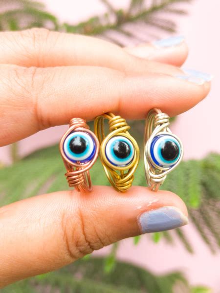 Evil Eye Handmade Ring