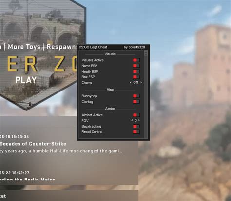 [Source] cs:go legit cheat base