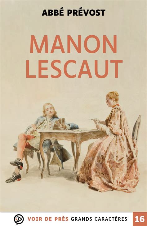 Manon Lescaut - Livre en grands caractères