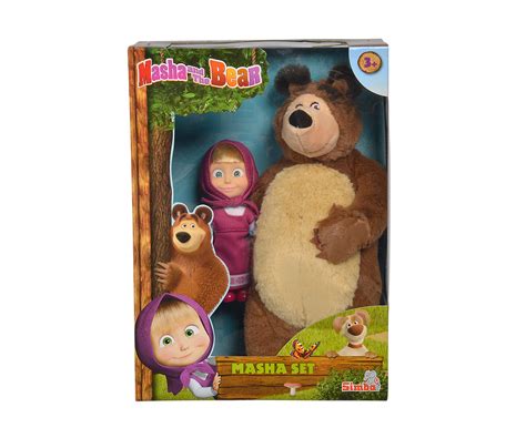 Маша и мечока - Кукла Маша и плюшен мечок, Simba Toys | КОМСЕД