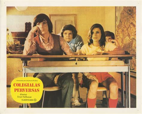 Campus Swingers [Colegialas Perversas] (Four original lobby cards for