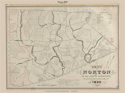map of norton massachusetts 5