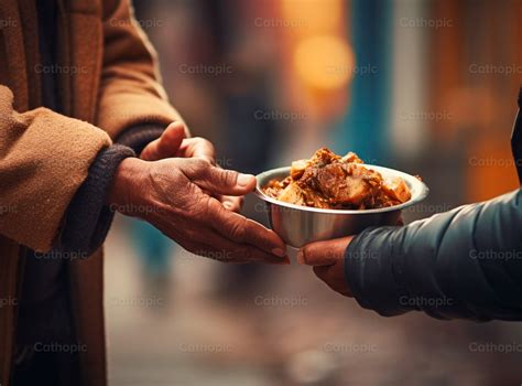 fotografia de dar de comer cathopic