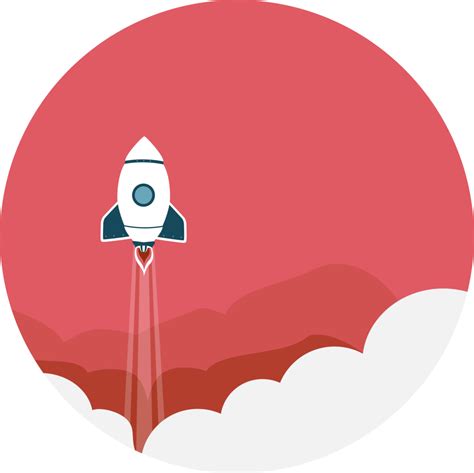 rocket launch vector illustration wallpaperscom