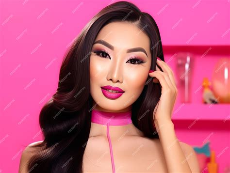 Premium Photo | Asian Barbie portrait