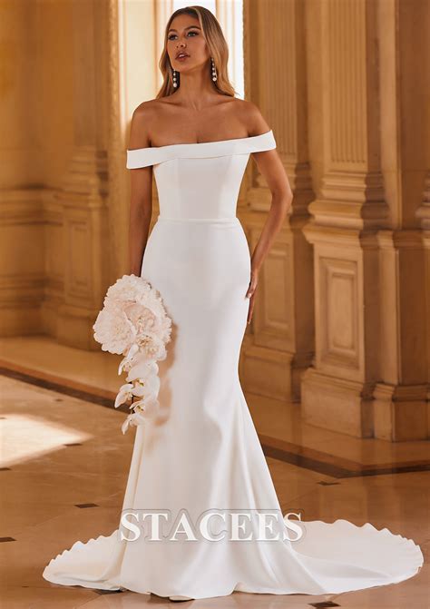 Strapless crepe wedding dress 60 photos - Astyledwedding.com