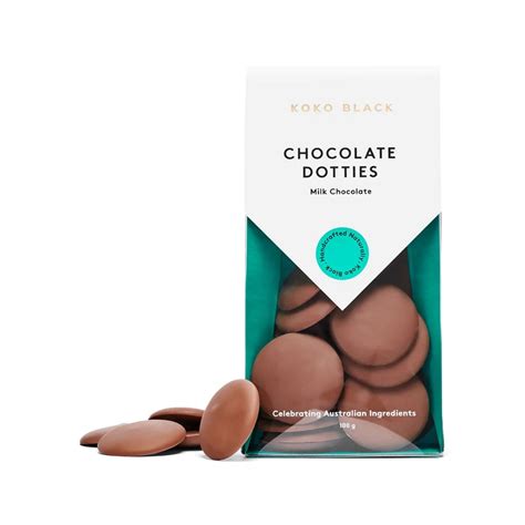 Koko Black Chocolate Dotties Milk | 100g – iPantry
