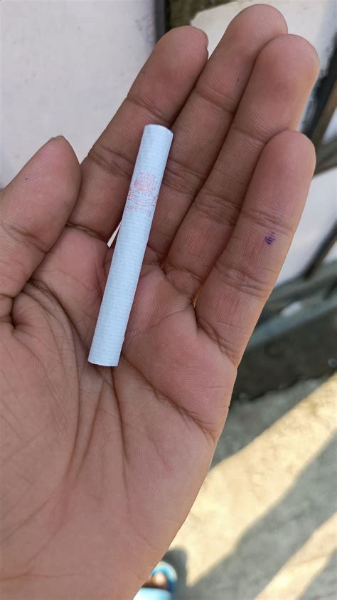 Tried my first non filter cigarette. Really liked the pure tobacco ...