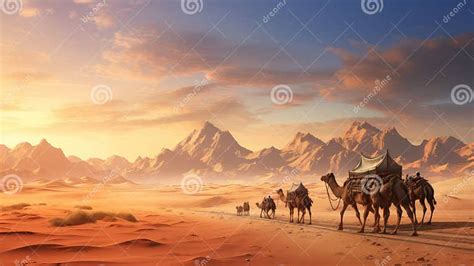 Landmark ancient silk road stock illustration. Illustration of scenic ...