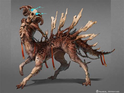 Anireal — Hellion Creature character for a story I’m...
