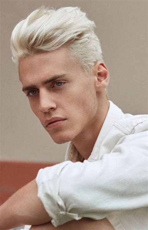 Teinture blonde homme – D'or blanc et de platine | Teinture blonde ...