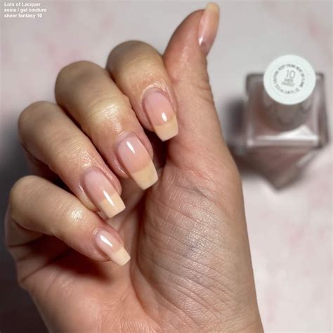 essie gel couture fairy tailor  sheer fantasy