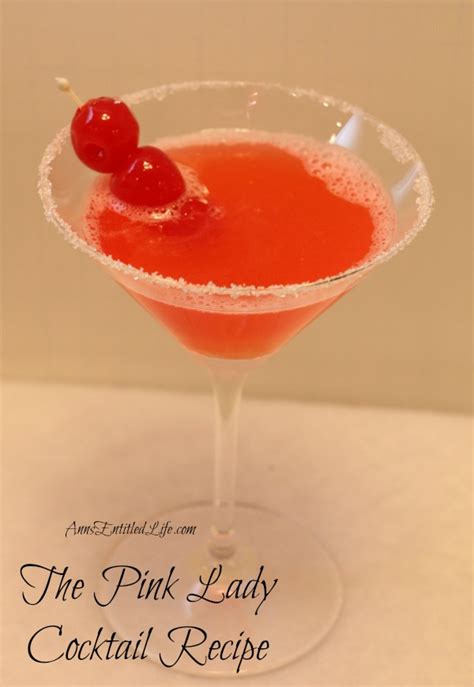 The Pink Lady Cocktail Recipe