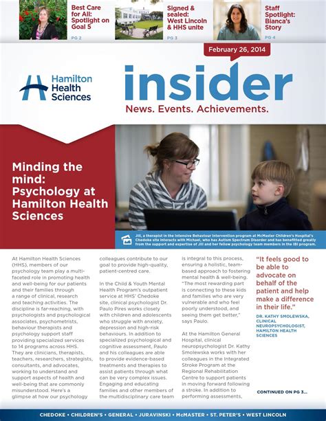 HHS Insider - February 26, 2014 by Public Relations - Issuu