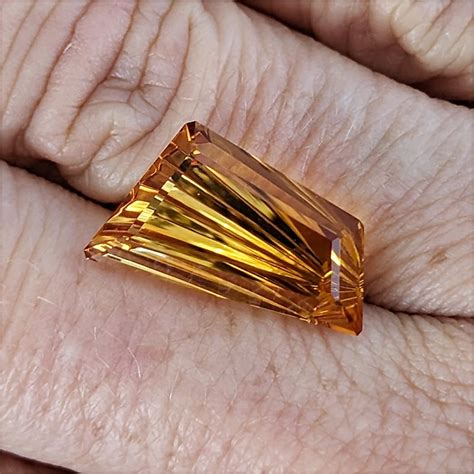 Citrine Dreamscape™ Cut 7.57 carats | John Dyer Gems