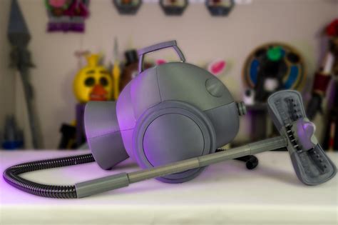 3D-Printed Shizuku Murasaki Blinky Vacuum Cosplay Prop from Hunter x H