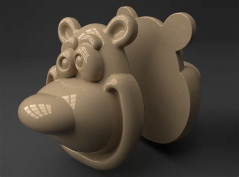 Продажа 3D-модели "Медведь"