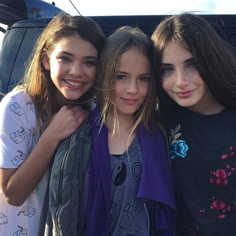 Laneya Grace, Kristina Pimenova and Lilly Kruk Most Beautiful Faces ...