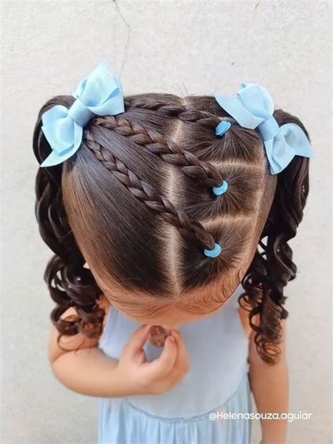 Penteados Infantil Simples E Fácil Solto - 230 melhores ideias de Penteado infantil simples | penteados infantis ...