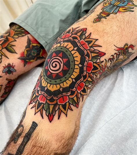 traditional knee tattoo ideas bronctattooauscom