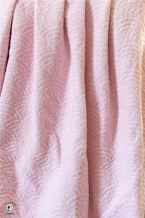 How to Sew with Minky Fabric, Beginner Tips | Polka Dot Chair