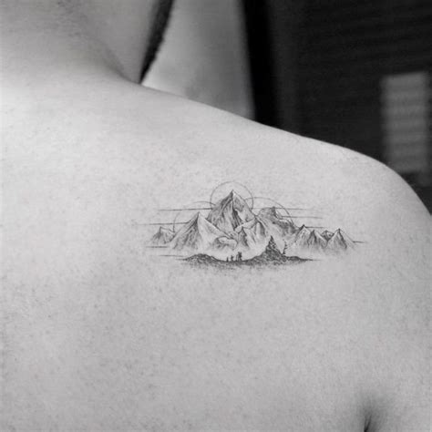 тату эскизы "Горы" - VeAn Tattoo