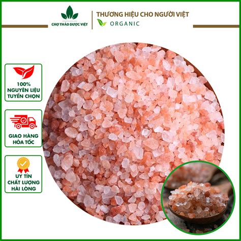 Muối hồng Himalaya organic 1kg ( Muối hồng cho bé ăn dặm, gia vị nấu ăn ...