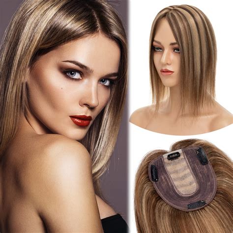 human hair toppers for women 6