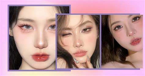 aegyo sal makeup  charming korean double eyelid