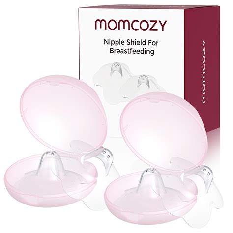 Momcozy Nipple Shield, Floral Contact Nipple Shield for Breastfeeding