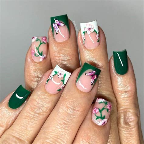51 Best Spring Floral Nails - Ak Pal Kitchen