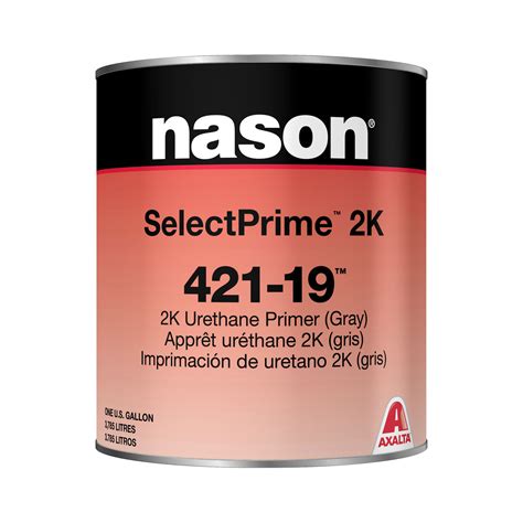 DealerShop - Nason 421-19 SelectPrime 2K Urethane Primer, Gray, 1 ...