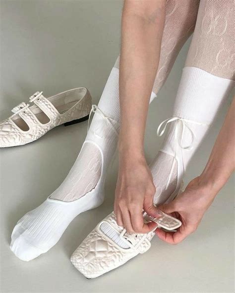 Pin on me | Sneakers, Calf socks, Ballet socks