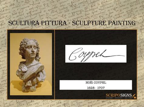 Autografo • Firma Noël Coypel • Scriposigns