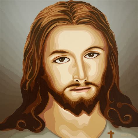 jesus face painting